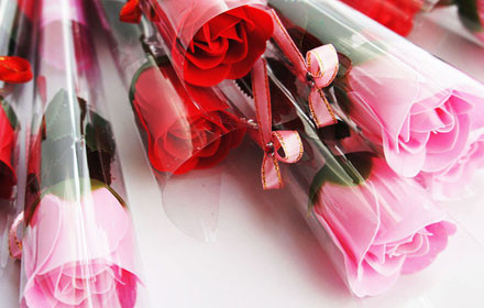 명확한 OPP 투명한 꽃 꽃 포장 선물/결혼식을 위한 단 하나 로즈 소매