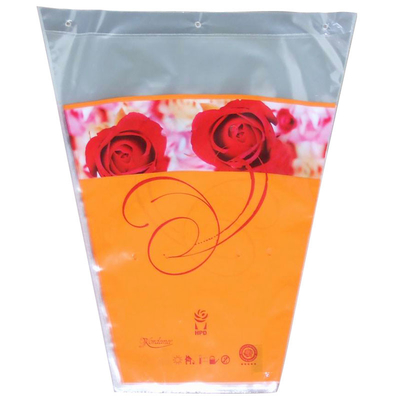 꽃 플라스틱 소매/사다리꼴 환경 보호 친절한 꽃 포장 소매를 감싸는 셀로판은 자루에 넣습니다